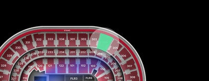 Seat view from Upper