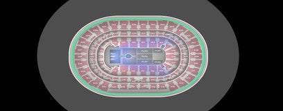 Seat view from Standing Room Only