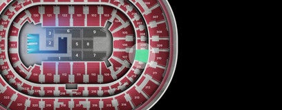 Seat view from Middle