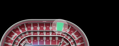 Seat view from Upper