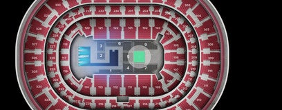 Seat view from Floor