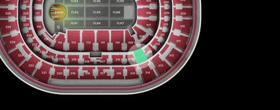 Seat view from Middle