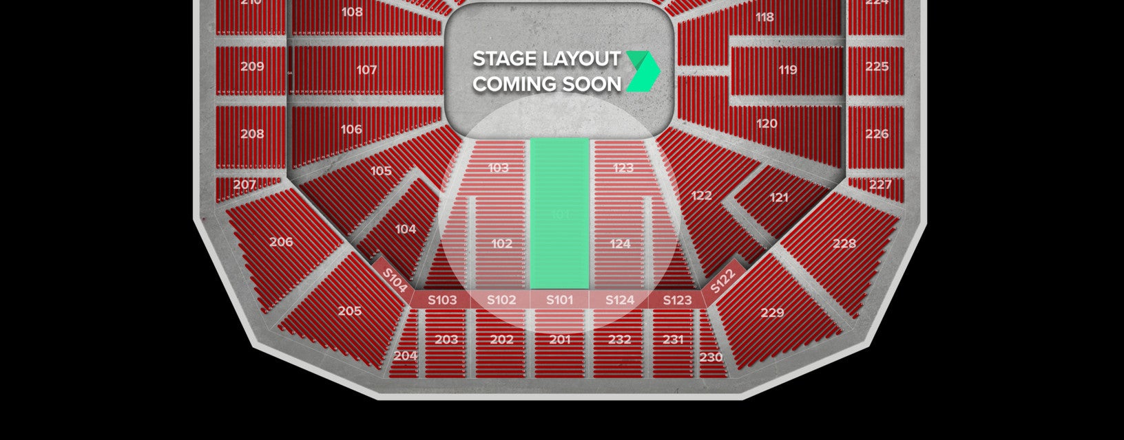 Seat view from Lower Center