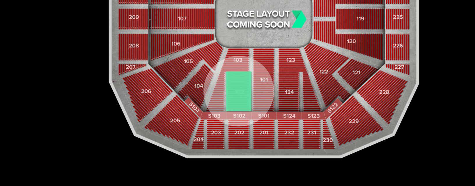 Seat view from Lower Center