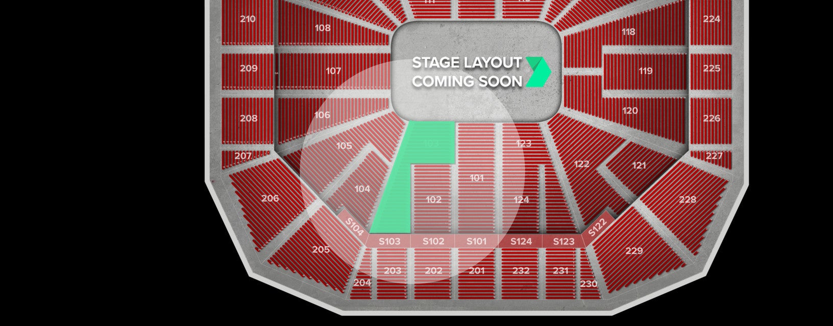Seat view from Lower Center