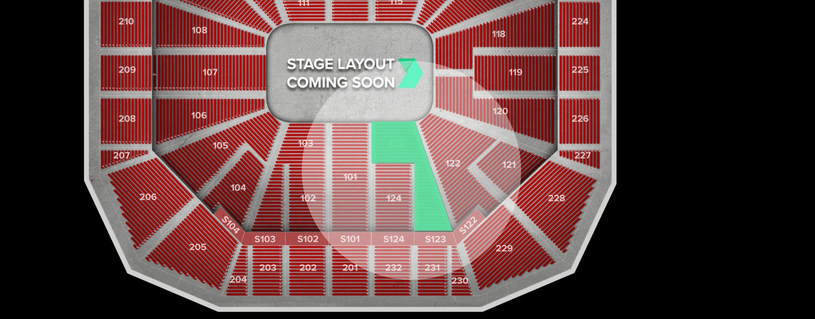 Seat view from Lower Center