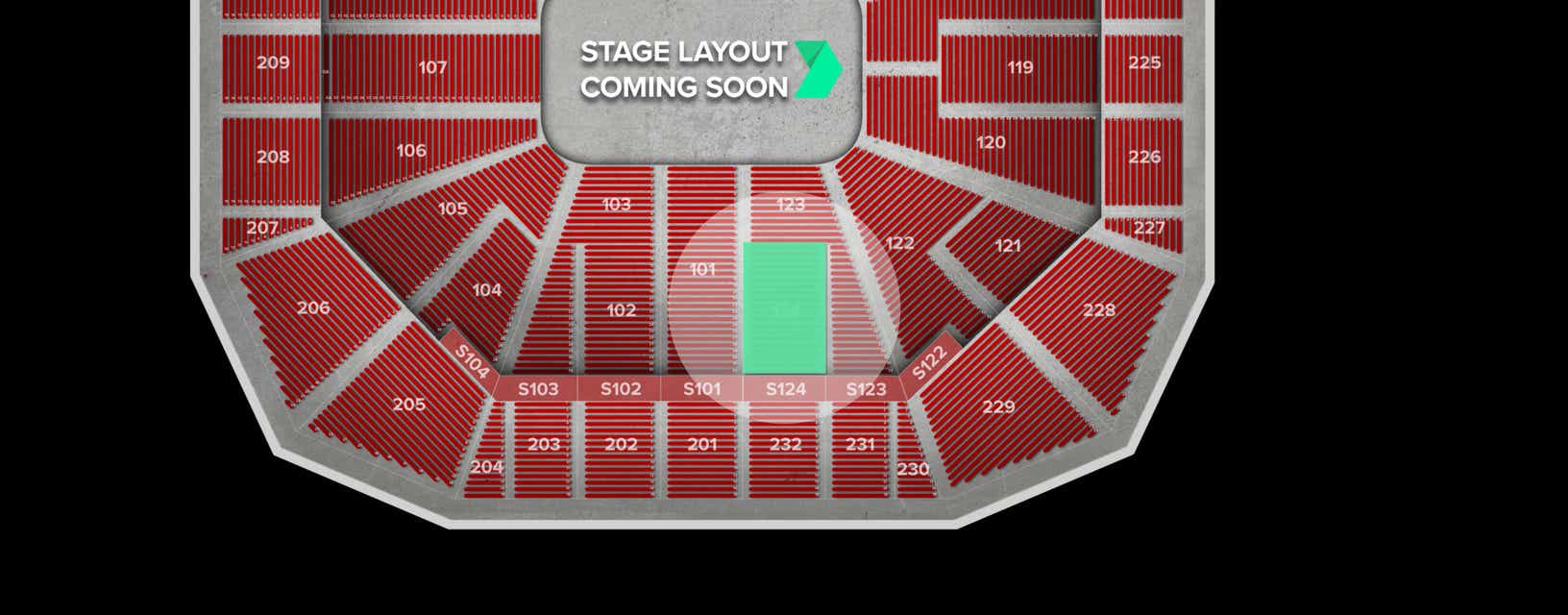 Seat view from Lower Center