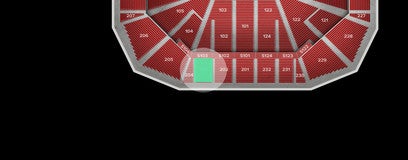 Seat view from Upper Center