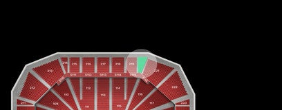 Seat view from Upper Center