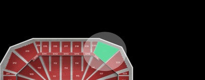 Seat view from Upper Corner