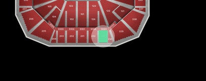 Seat view from Upper Center