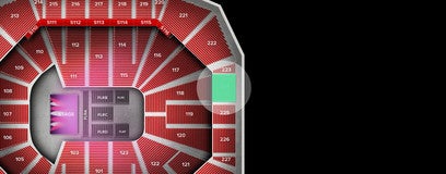 Seat view from Upper Baseline