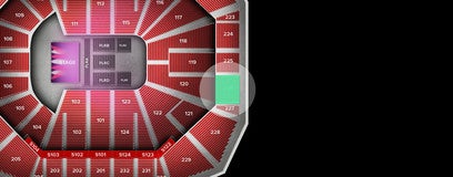 Seat view from Upper Baseline