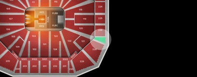 Seat view from Upper