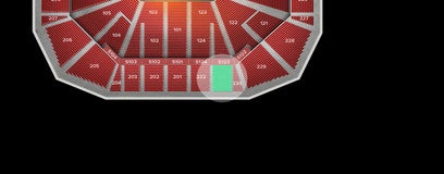 Seat view from Upper