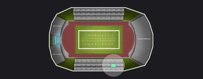 Seat view from Middle