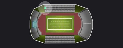 Seat view from Middle