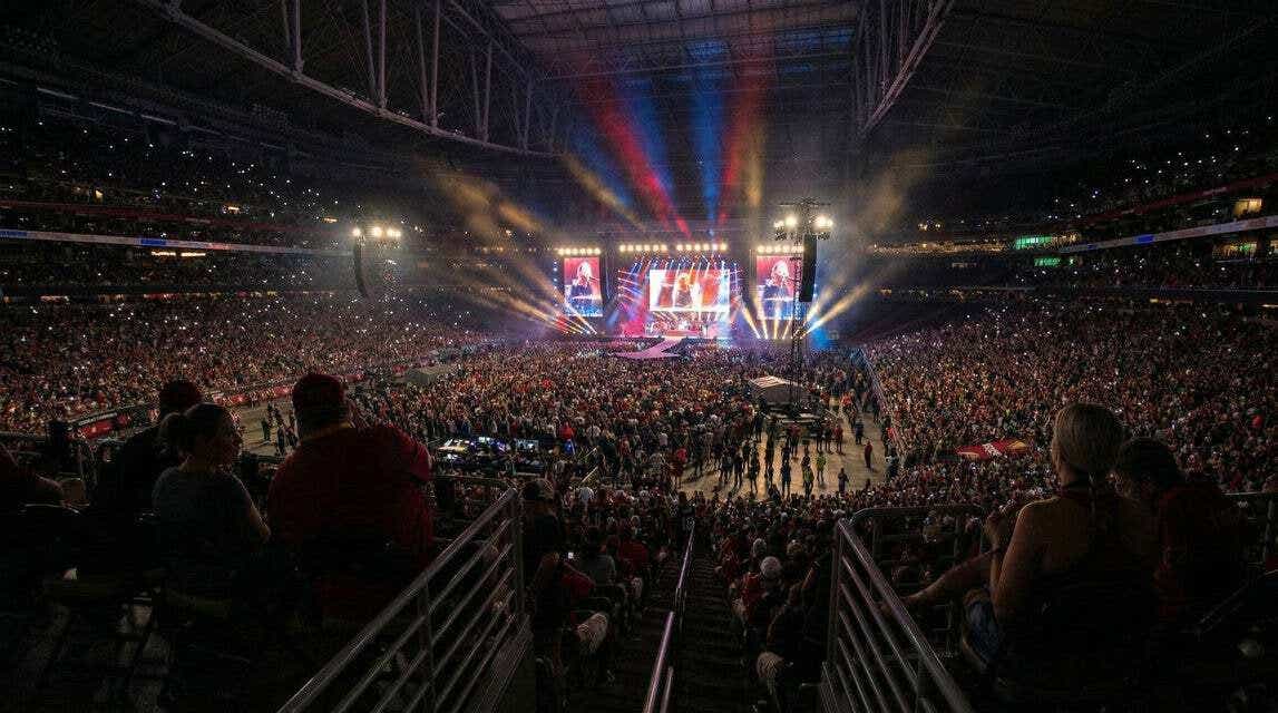 Seat view from Main Level