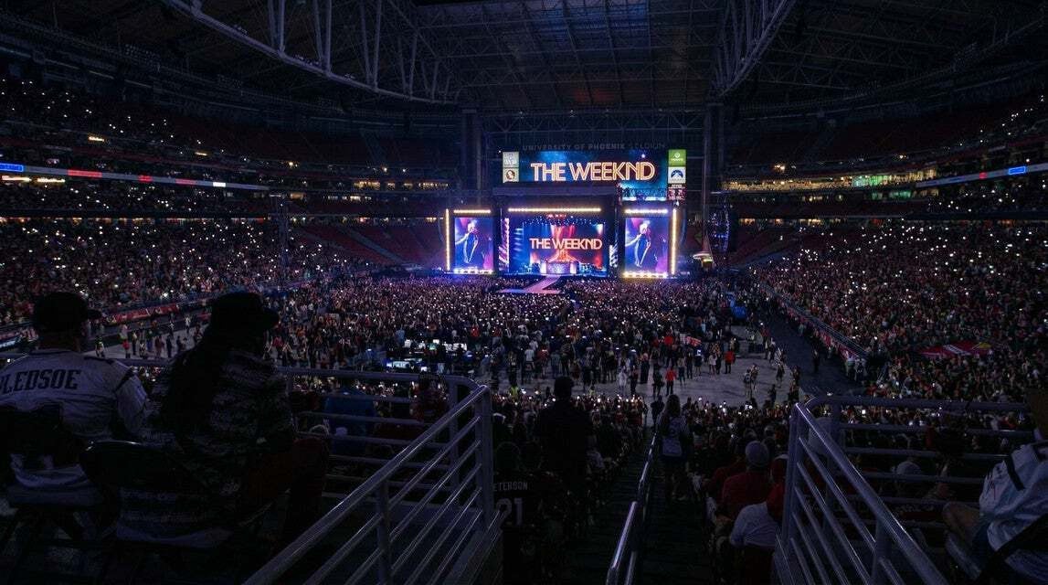 Seat view from Main Level