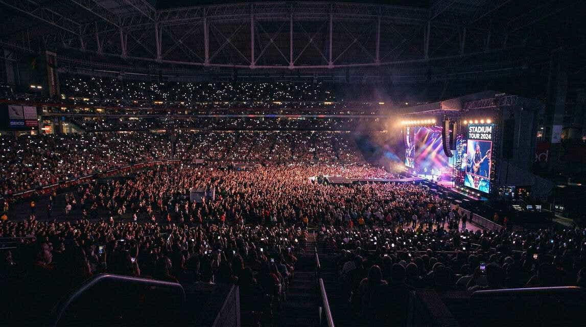 Seat view from Club