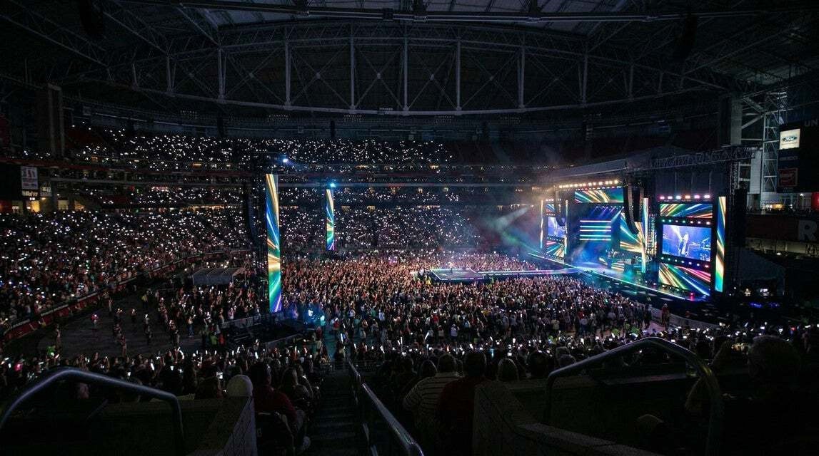 Seat view from Club
