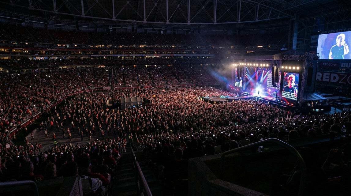 Seat view from Club