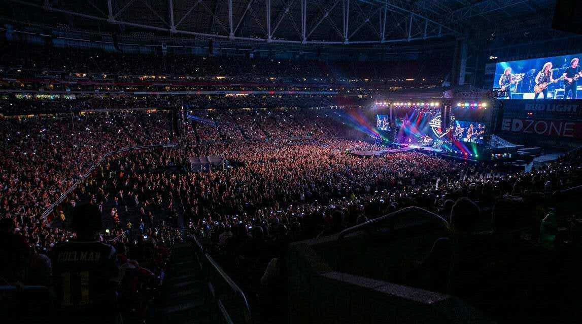 Seat view from Club