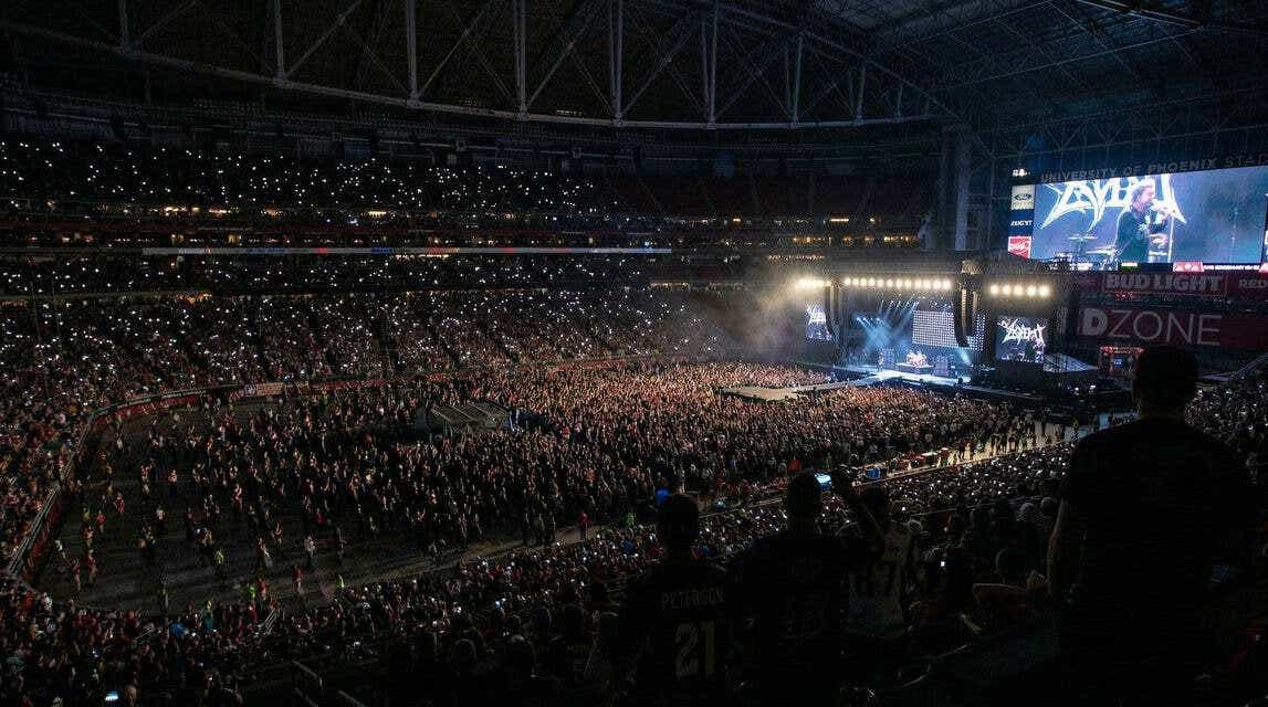 Seat view from Club