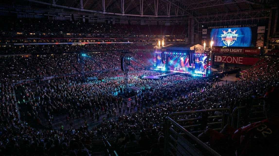 Seat view from Club
