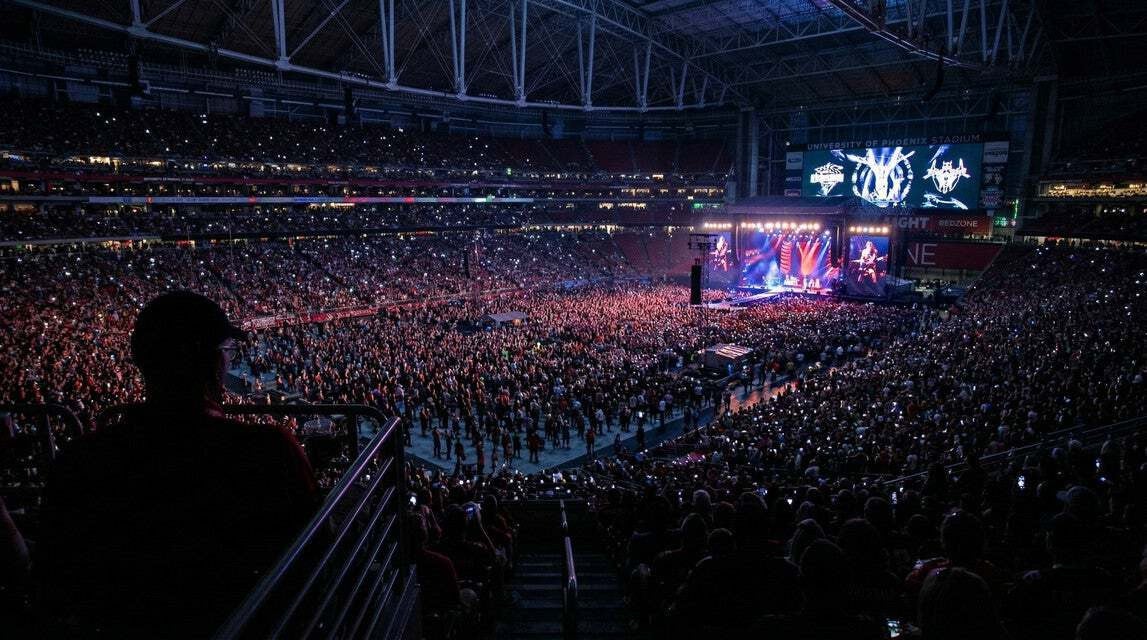 Seat view from Club