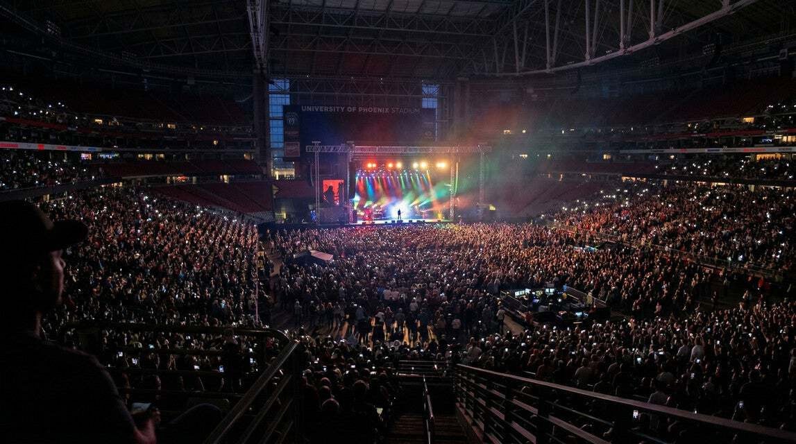 Seat view from Club