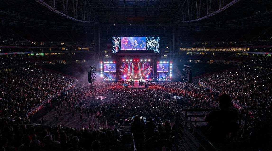 Seat view from Club