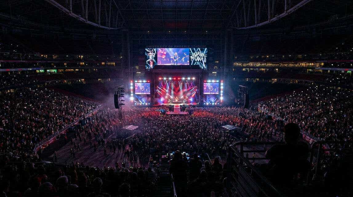 Seat view from Club