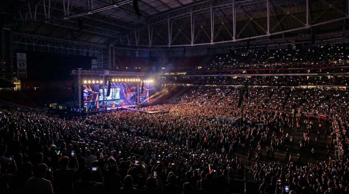 Seat view from Club
