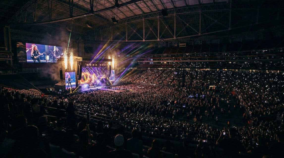 Seat view from Club