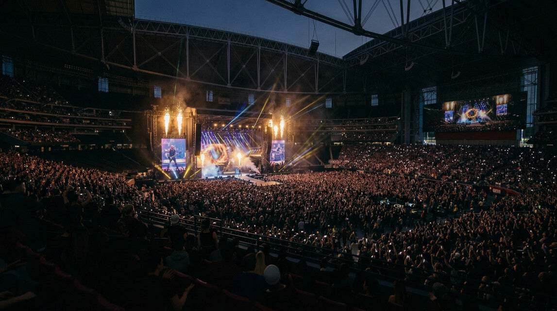 Seat view from Club