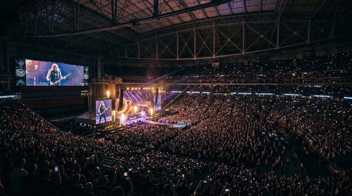 Seat view from Club
