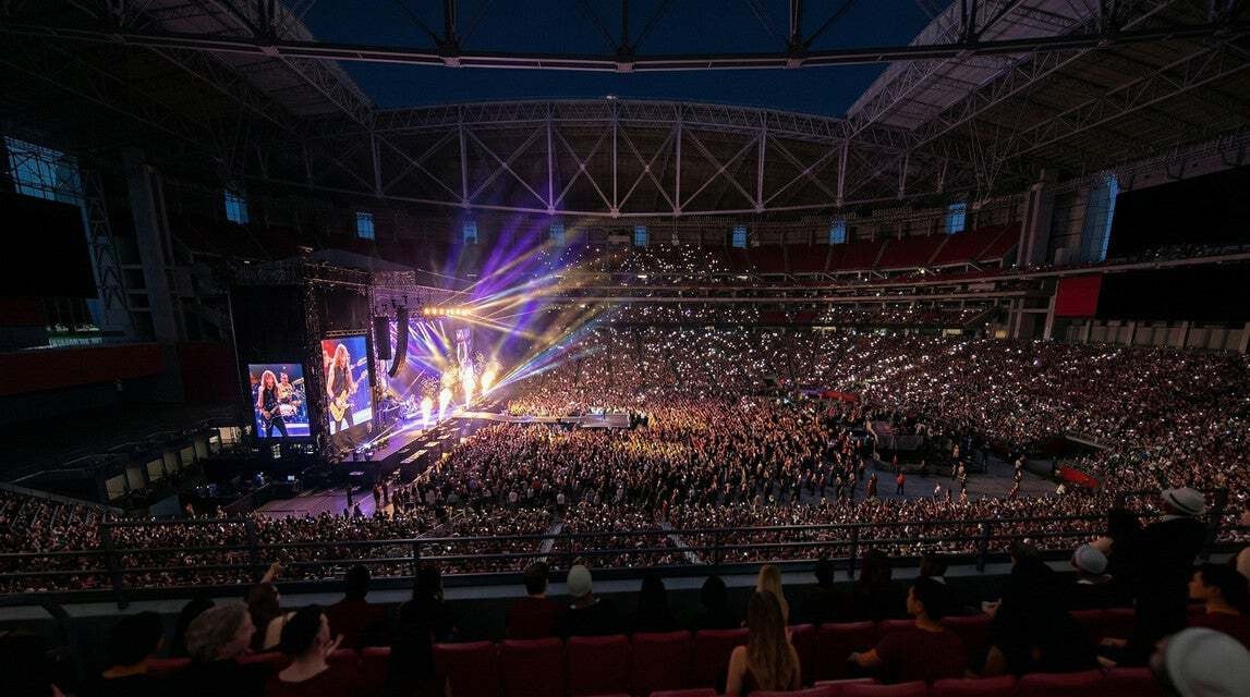 Seat view from Club