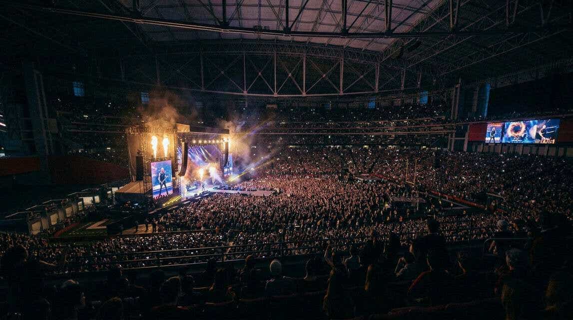 Seat view from Club