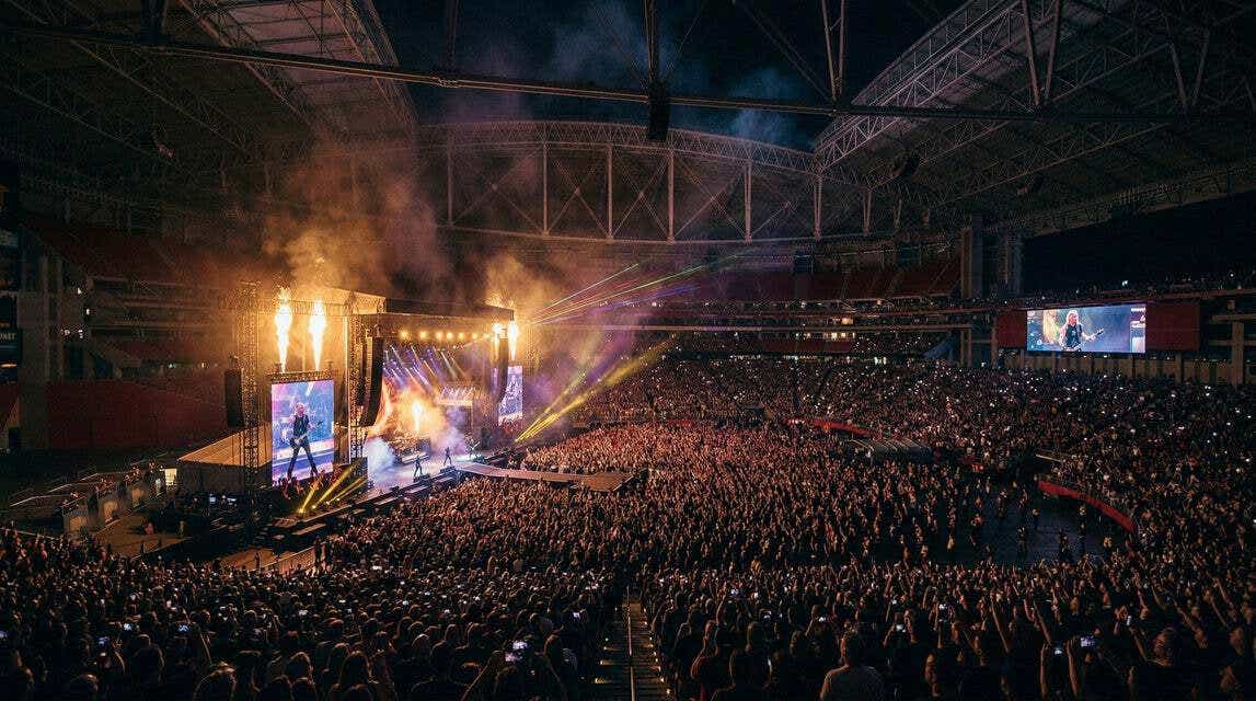 Seat view from Club