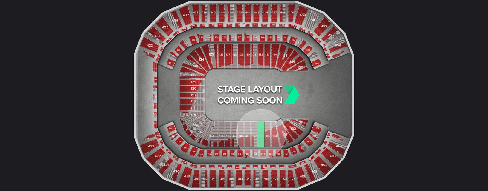 Seat view from Main Sidelines