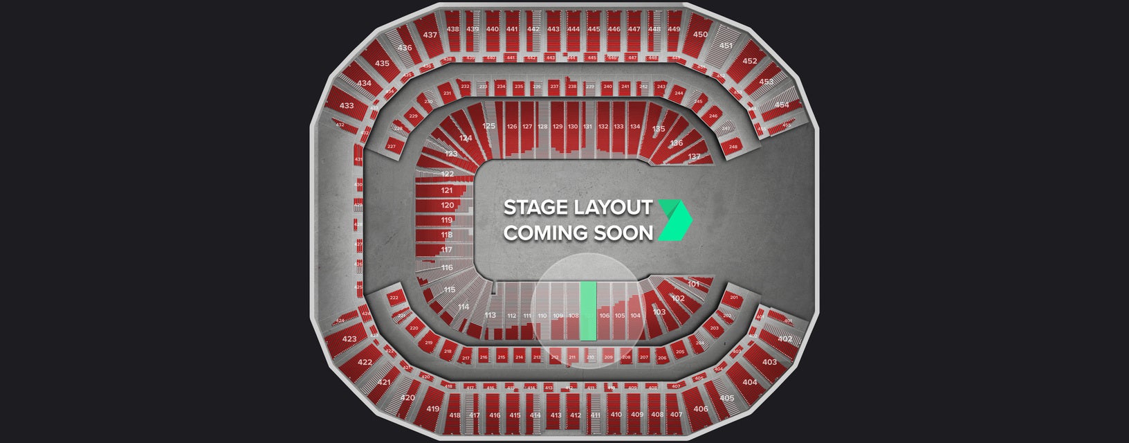 Seat view from Main Sidelines