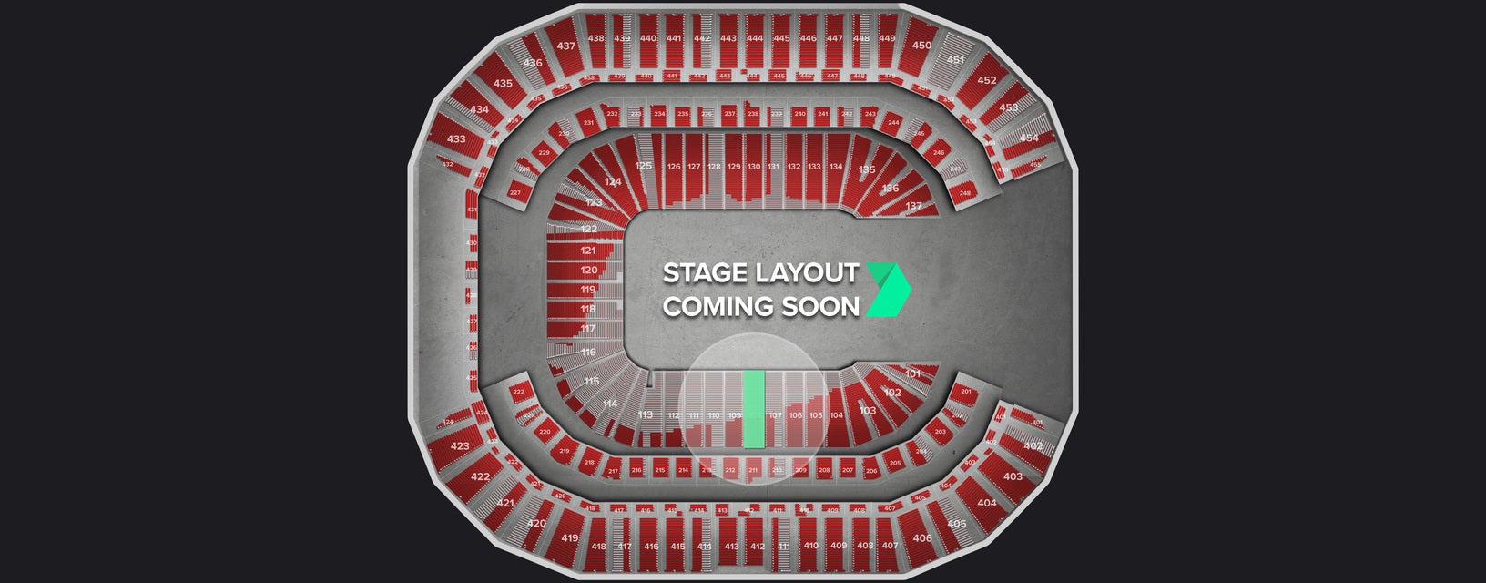 Seat view from Main Premier