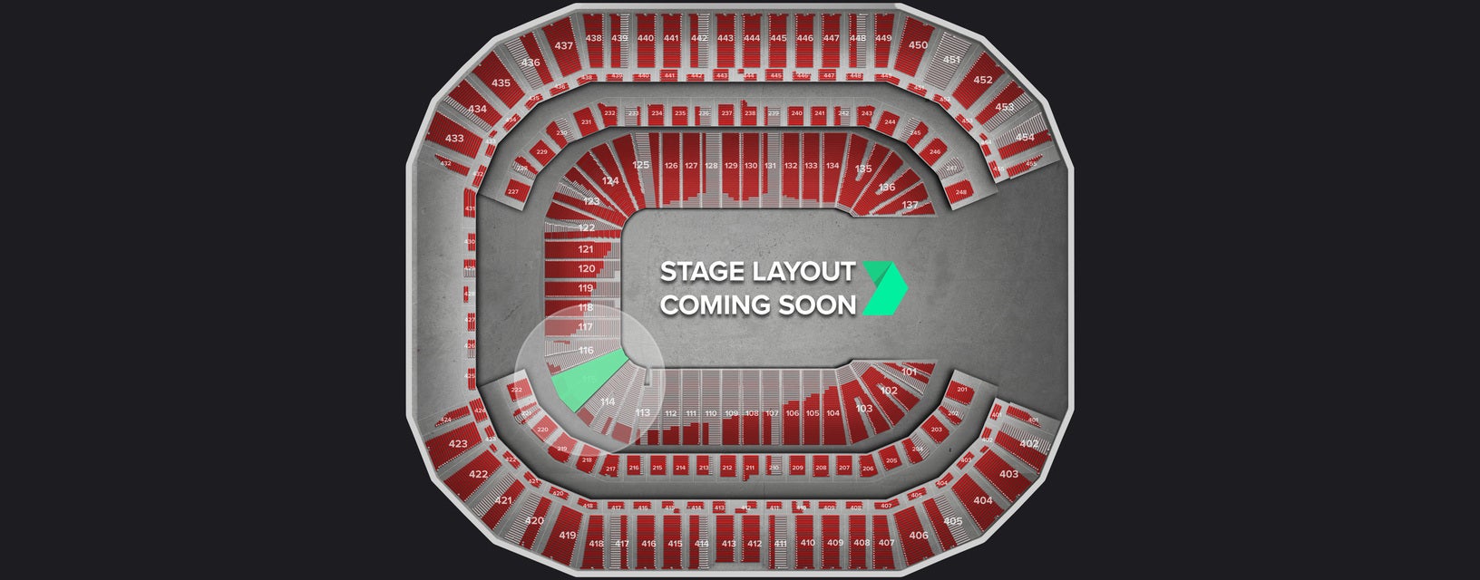 Seat view from Main Corners