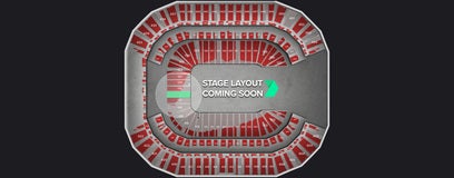 Seat view from Main End Zone