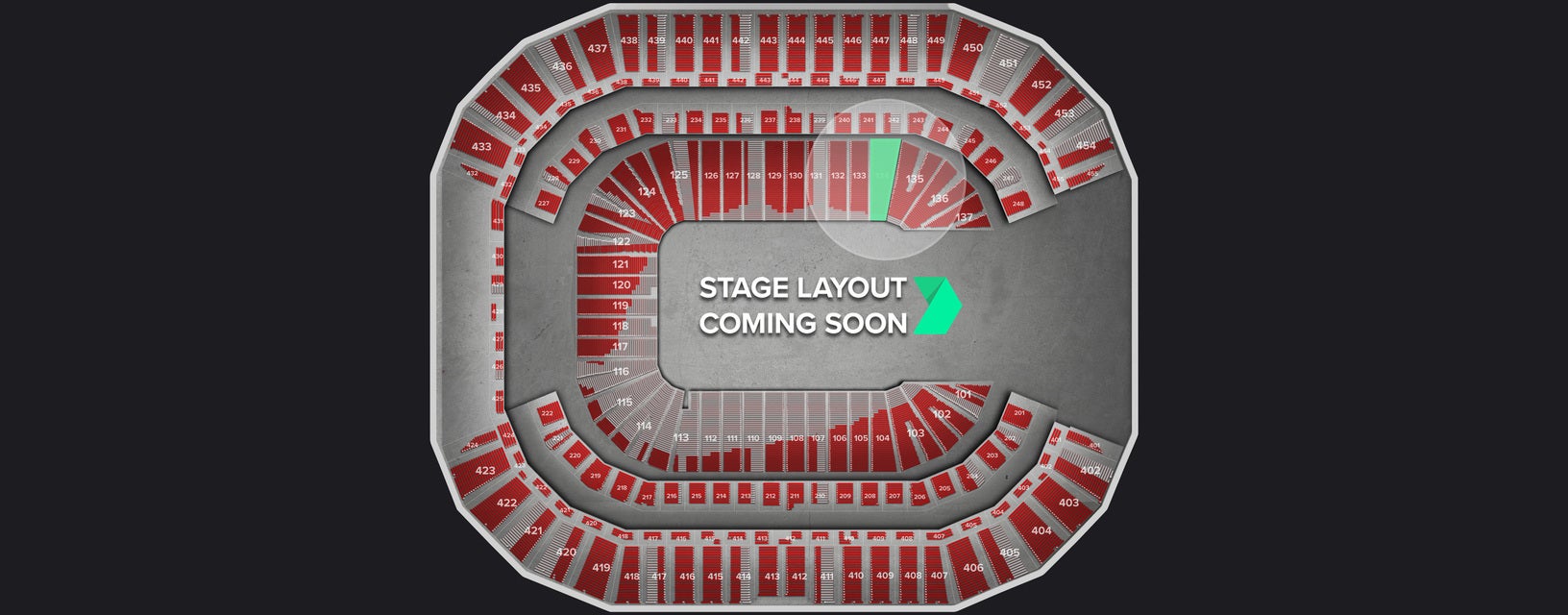 Seat view from Main Corners
