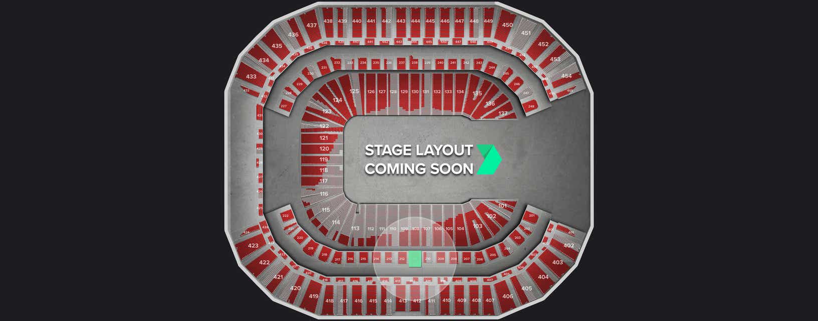 Seat view from Club