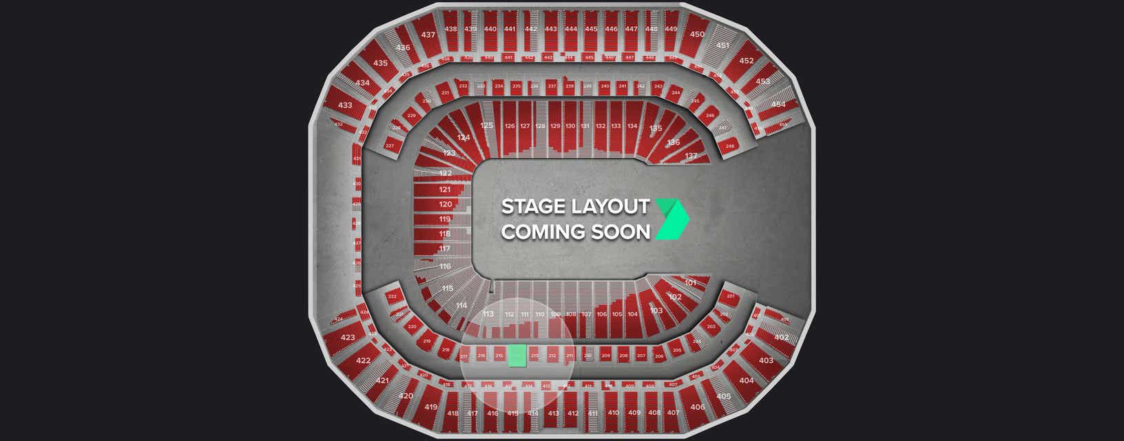 Seat view from Club