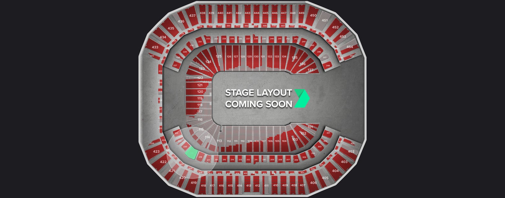 Seat view from Club
