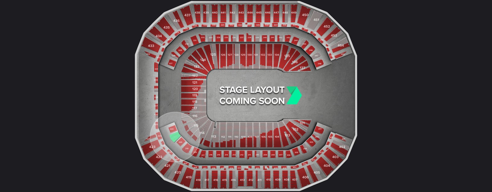 Seat view from Club